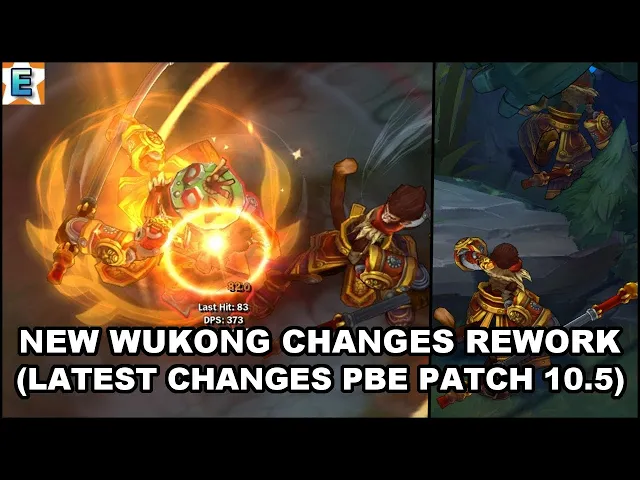 new wukong changes / mini rework 2020 (latest wukong changes,patch 10.5 pbe) - league of legends
